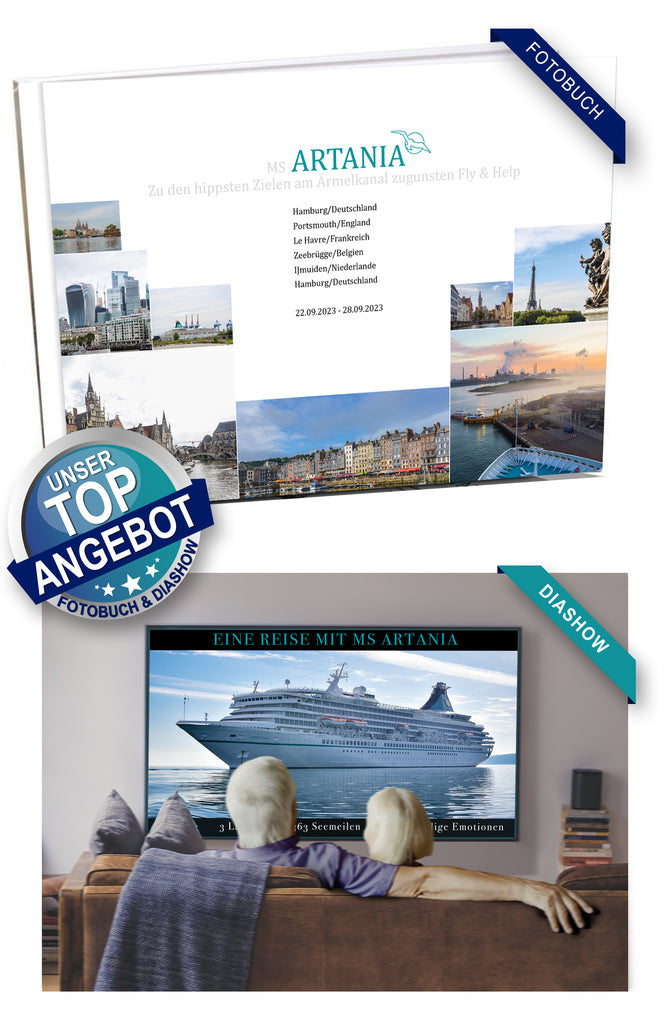 ART333_Zu den hippsten Zielen am Ärmelkanal zugunsten Fly & Help mit MS Artania 22.09.2023 - 28.09.2023
