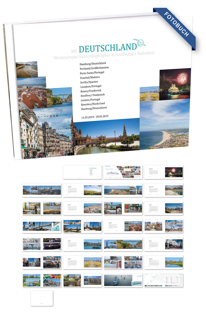 DEU032_ Westeuropas Küstenhighlights & Hamburger Hafenfest mit MS Deutschland 11.05.2019 - 30.05.2019