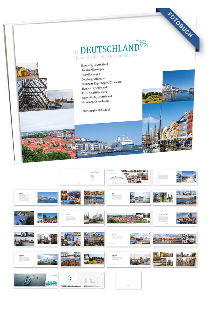 DEU034_ Heimatliebe und Südskandinavien mit MS Deutschland 08.06.2019 - 16.06.2019