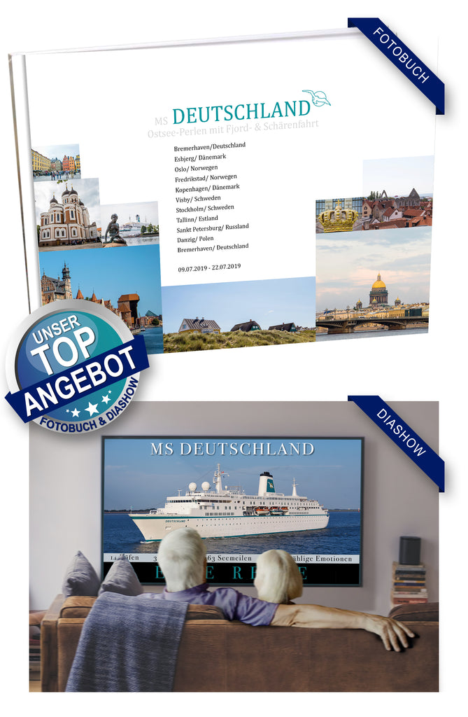 DEU037_ Ostsee-Perlen mit Fjord- & Schärenfahrt mit MS Deutschland 09.07.2019 - 22.07.2019
