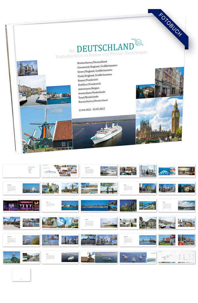 DEU062_ Entdeckerfahrt zu Küsten und Flüssen Westeuropas mit MS Deutschland 22.04.2022 - 02.05.2022