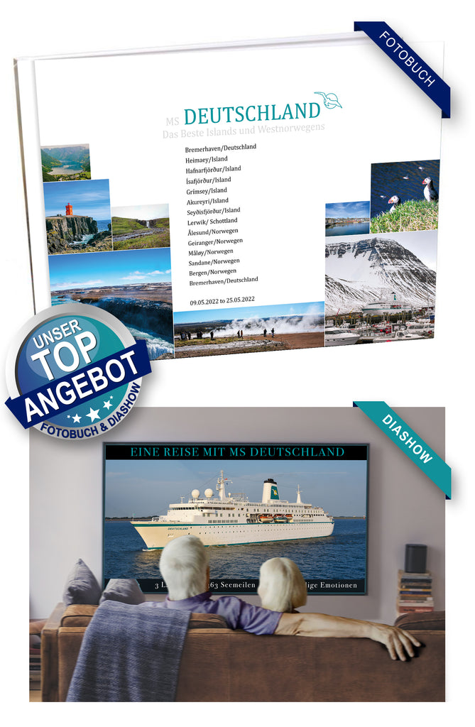 DEU064_ Das Beste Islands und Westnorwegens mit MS Deutschland 09.05.2022 - 25.05.2022
