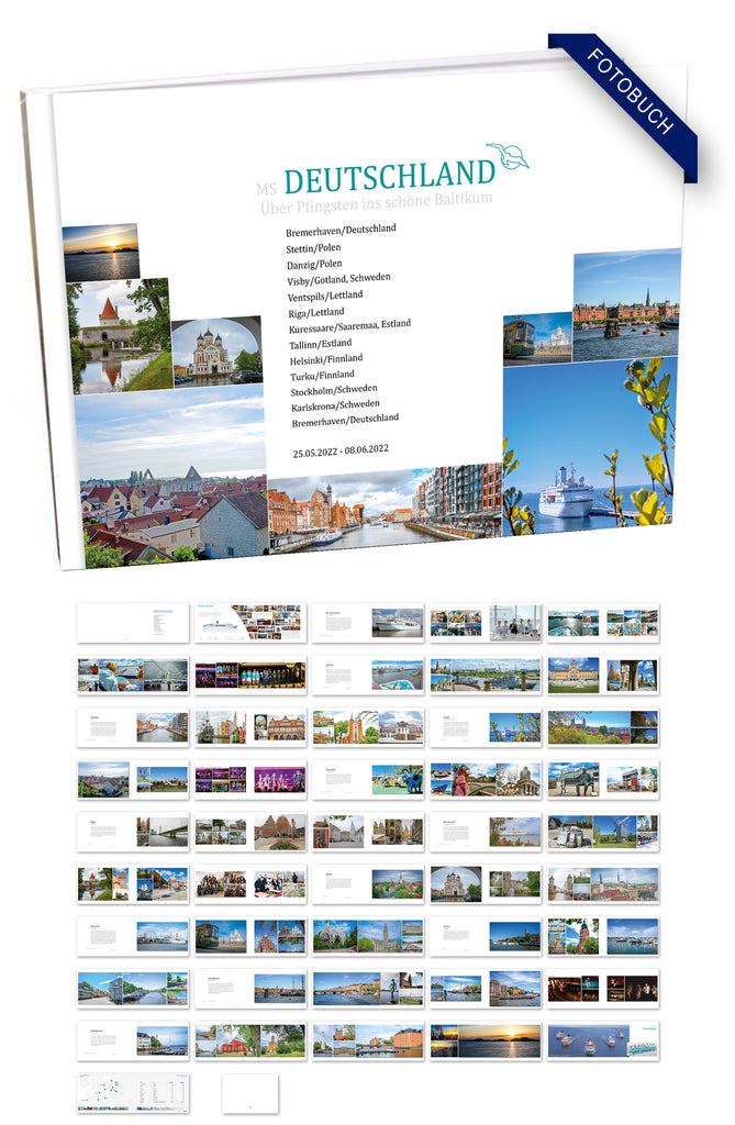 DEU065_ Über Pfingsten ins schöne Baltikum mit MS Deutschland 25.05.2022 - 08.06.2022