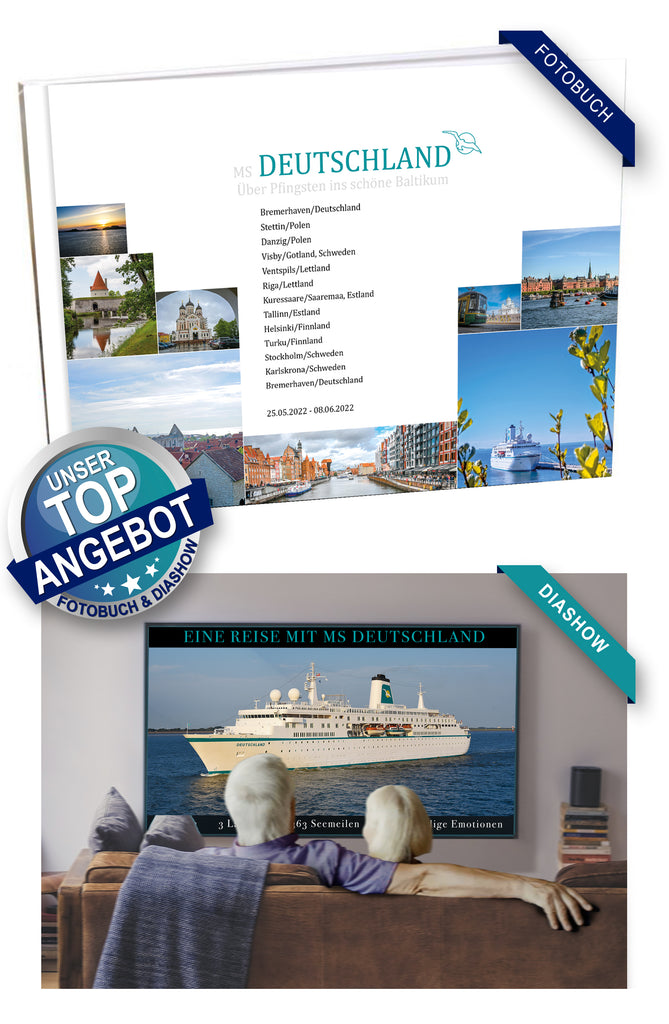 DEU065_ Über Pfingsten ins schöne Baltikum mit MS Deutschland 25.05.2022 - 08.06.2022