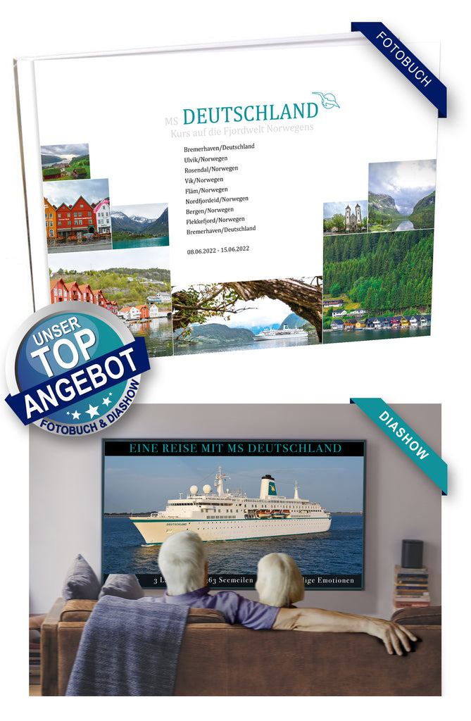 DEU066_ Kurs auf die Fjordwelt Norwegens mit MS Deutschland 08.06.2022 - 15.06.2022