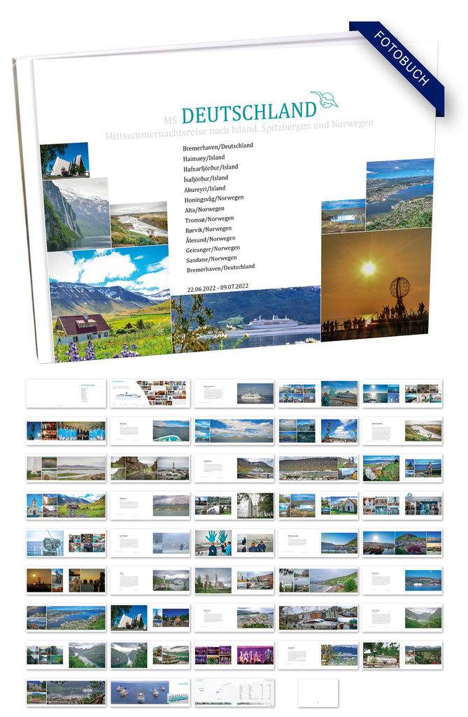 DEU068_ Mittsommernachtsreise nach Island, Spitzbergen und Norwegen mit MS Deutschland 22.06.2022 - 09.07.2022