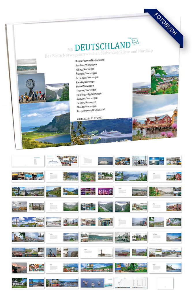 DEU069A_ Das Beste Norwegens zwischen Südschärenküste und Nordkap mit MS Deutschland  09.07.2022 - 21.07.2022