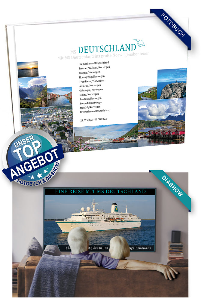 DEU069B_ Mit MS Deutschland ins große Norwegenabenteuer 21.07.2022 - 02.08.2022