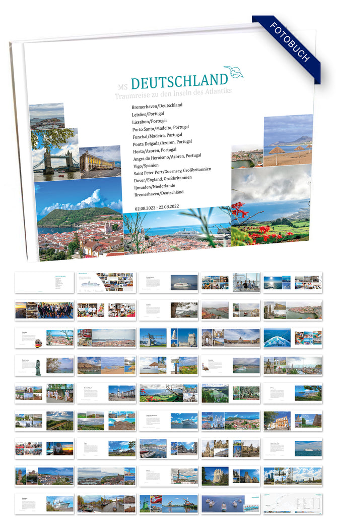 DEU070_ Traumreise zu den Inseln des Atlantiks mit MS Deutschland 02.08.2022 - 22.08.2022