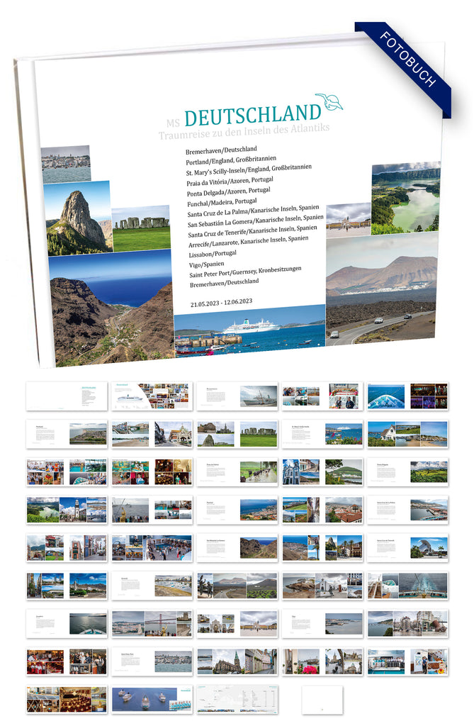 DEU074_ Traumreise zu den Inseln des Atlantiks mit MS Deutschland  21.05.2023 - 12.06.2023