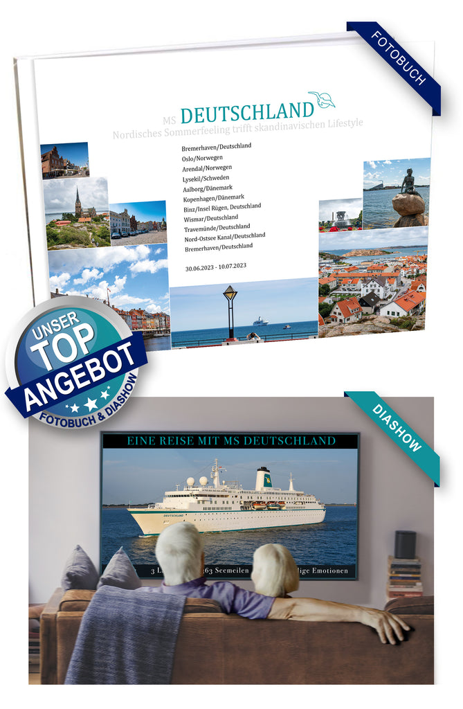 DEU076A_ Nordisches Sommerfeeling trifft skandinavischen Lifestyle mit MS Deutschland  30.06.2023 - 10.07.2023