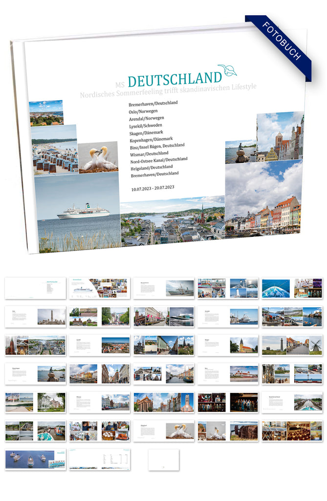 DEU076B_ Nordisches Sommerfeeling trifft skandinavischen Lifestyle mit MS Deutschland  10.07.2023 - 20.07.2023