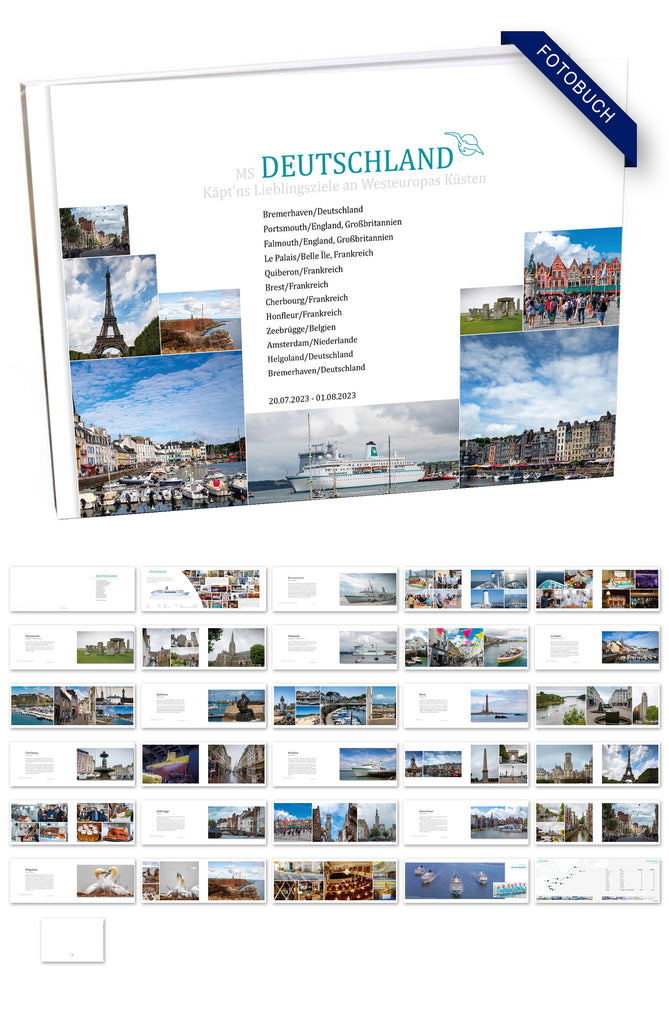 DEU077_ Käpt’ns Lieblingsziele an Westeuropas Küsten mit MS Deutschland 20.07.2023 - 01.08.2023