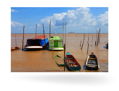 Almeirim, Brasilien mit MS Albatros