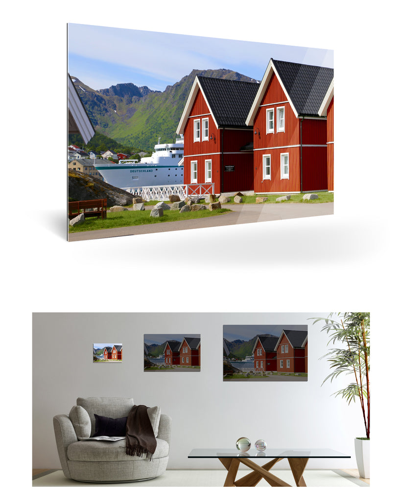 Stokmarknes, Norwegen mit MS Deutschland