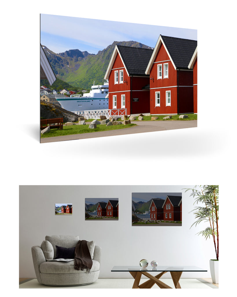 Stokmarknes, Norwegen mit MS Deutschland