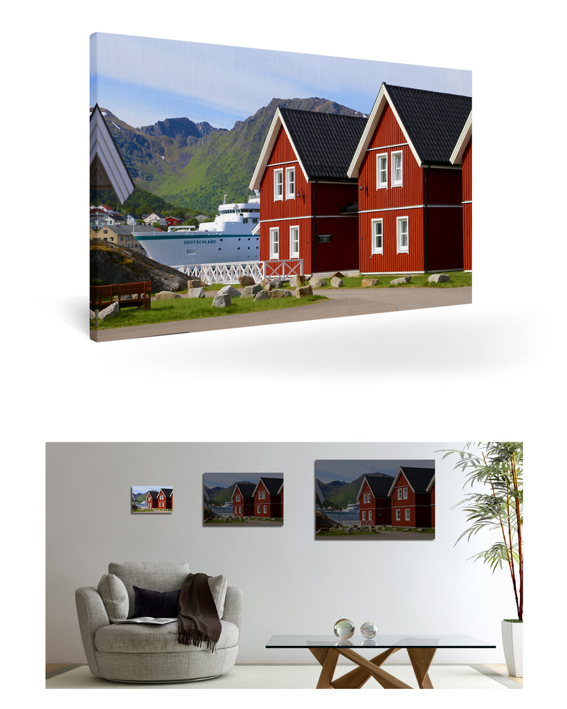 Stokmarknes, Norwegen mit MS Deutschland