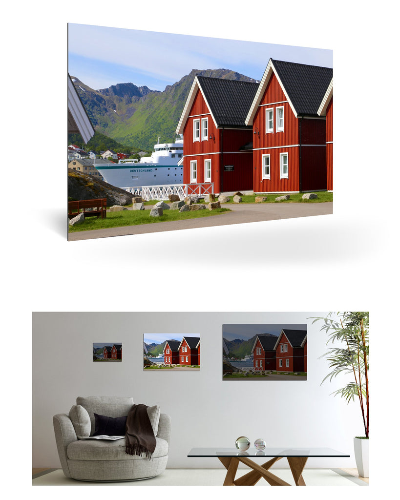 Stokmarknes, Norwegen mit MS Deutschland