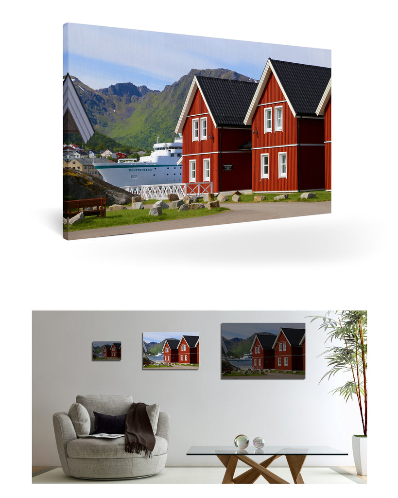 Stokmarknes, Norwegen mit MS Deutschland