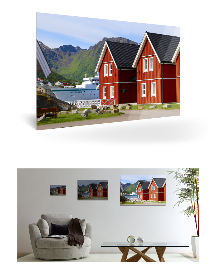 Stokmarknes, Norwegen mit MS Deutschland