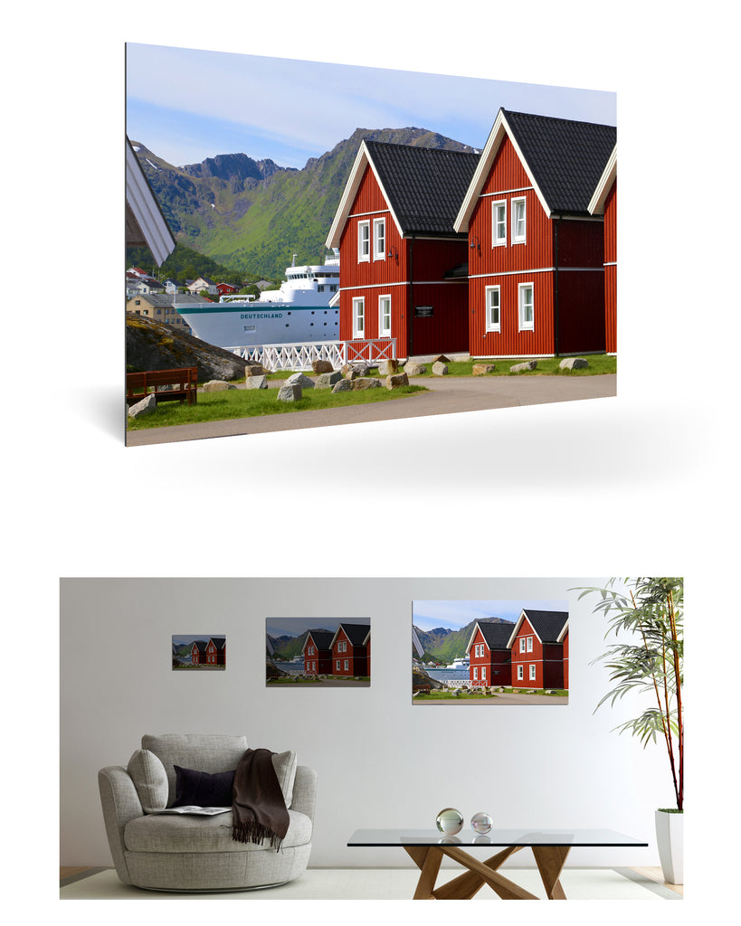 Stokmarknes, Norwegen mit MS Deutschland