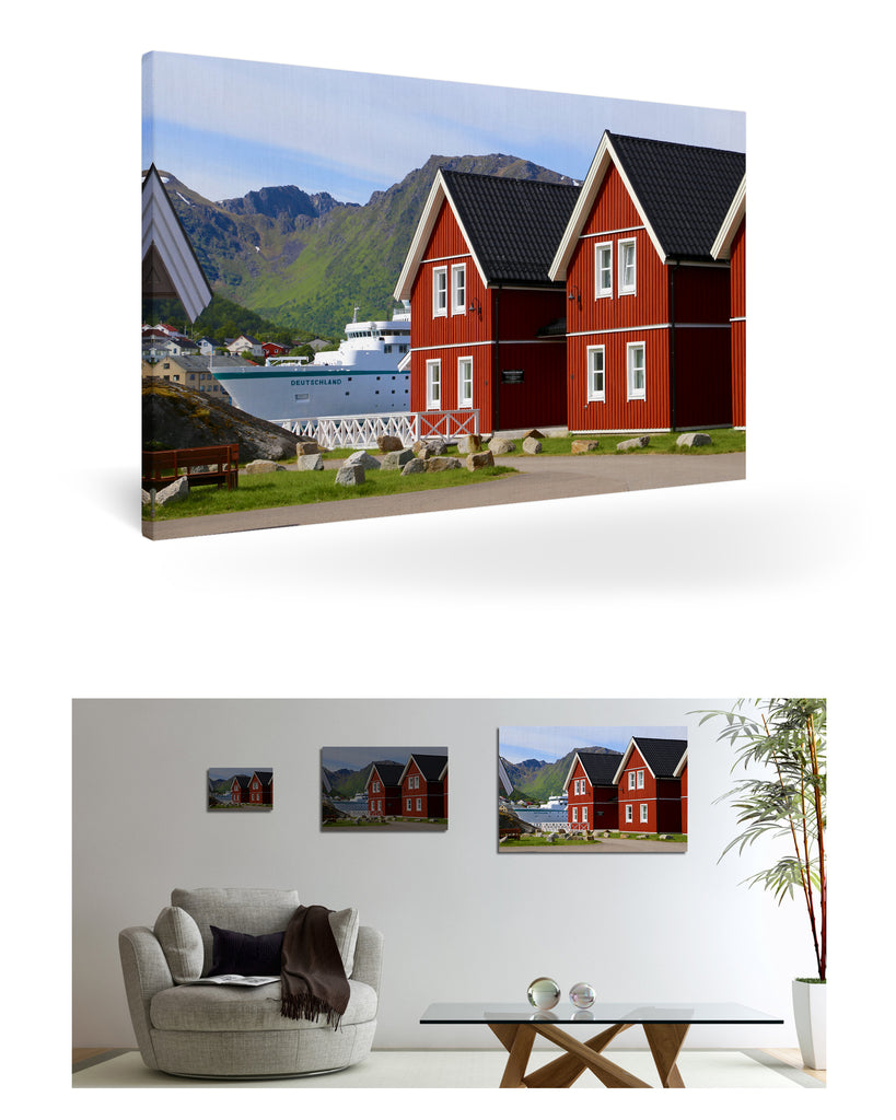 Stokmarknes, Norwegen mit MS Deutschland