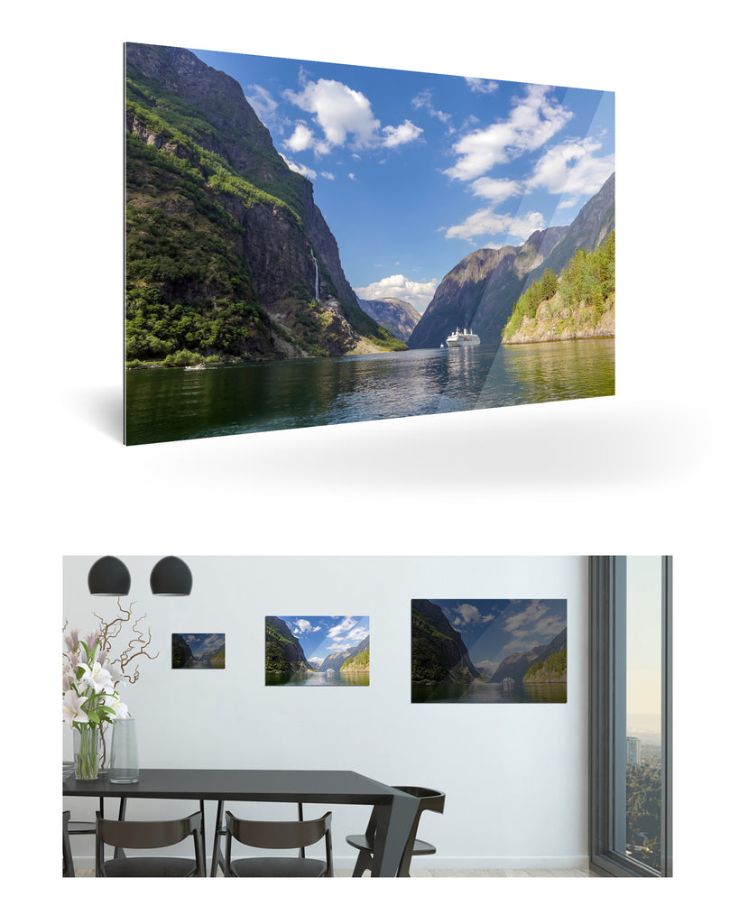 Flåm, Norwegen mit MS Deutschland