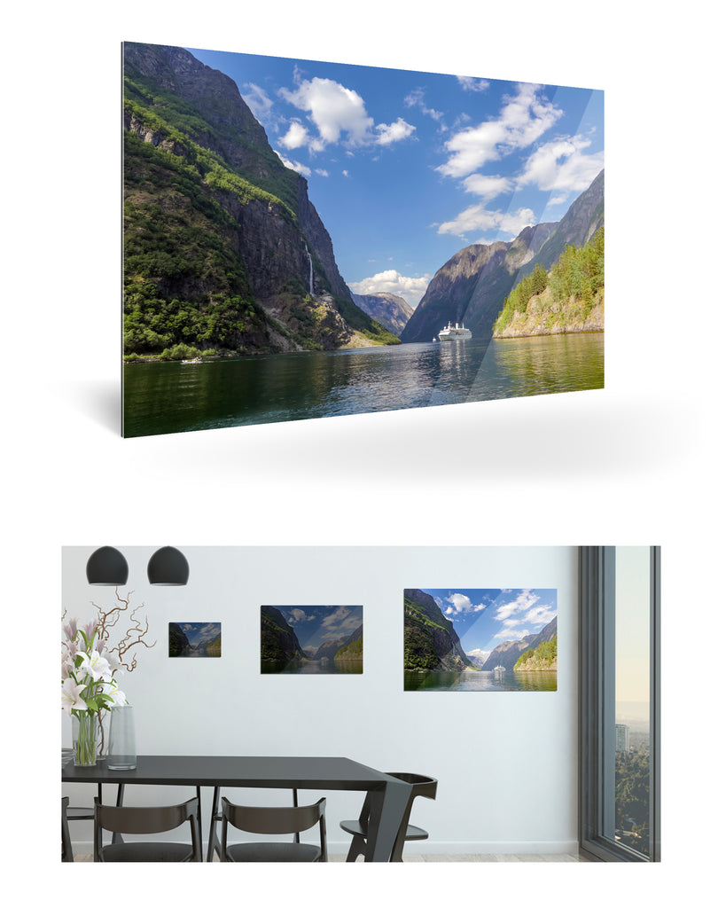 Flåm, Norwegen mit MS Deutschland