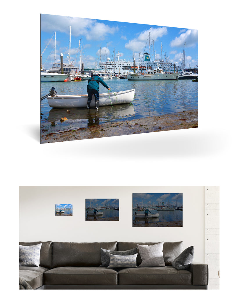 Falmouth, England mit MS Deutschland