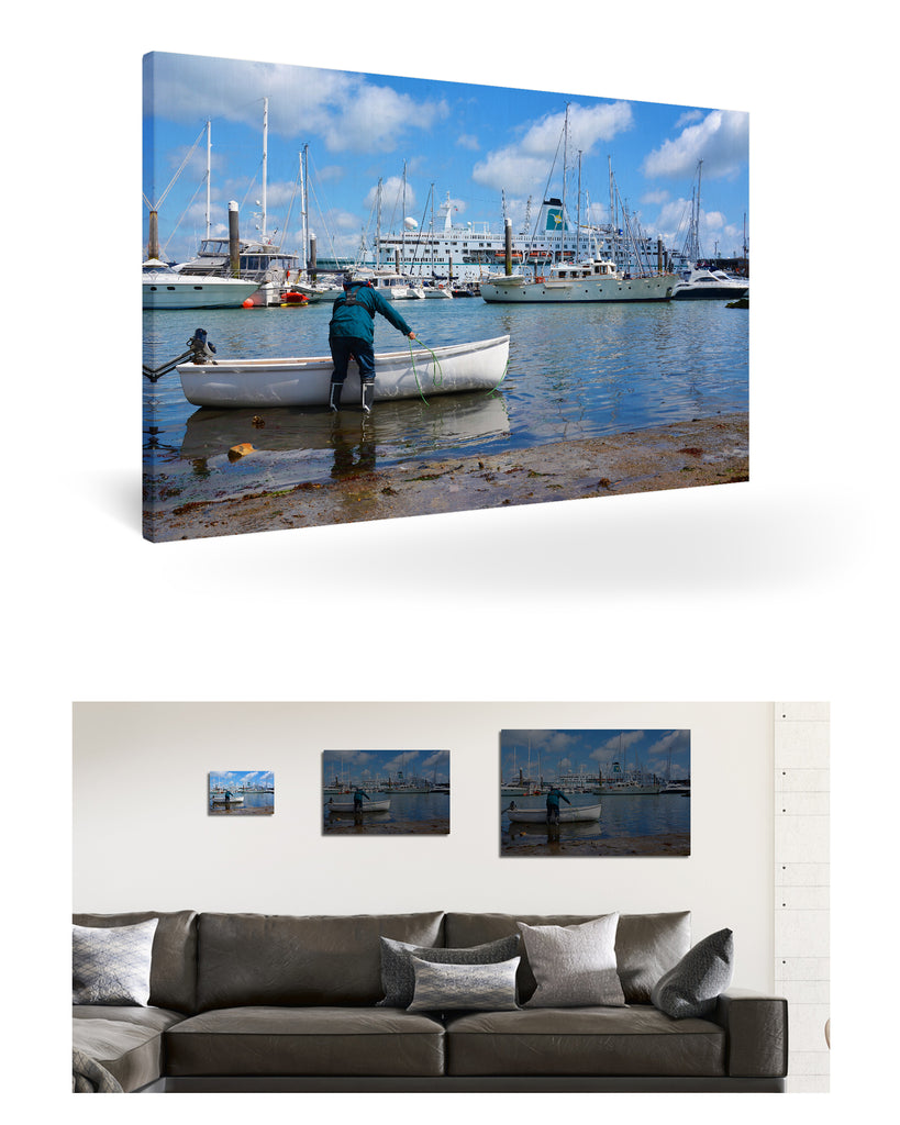 Falmouth, England mit MS Deutschland