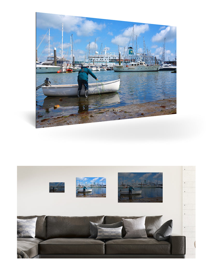 Falmouth, England mit MS Deutschland