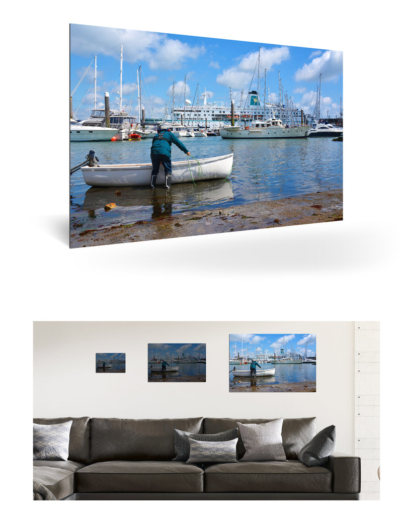 Falmouth, England mit MS Deutschland