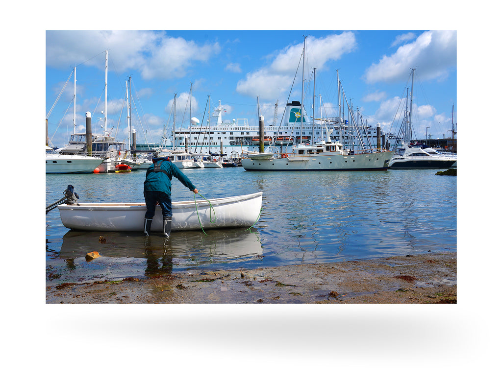 Falmouth, England mit MS Deutschland