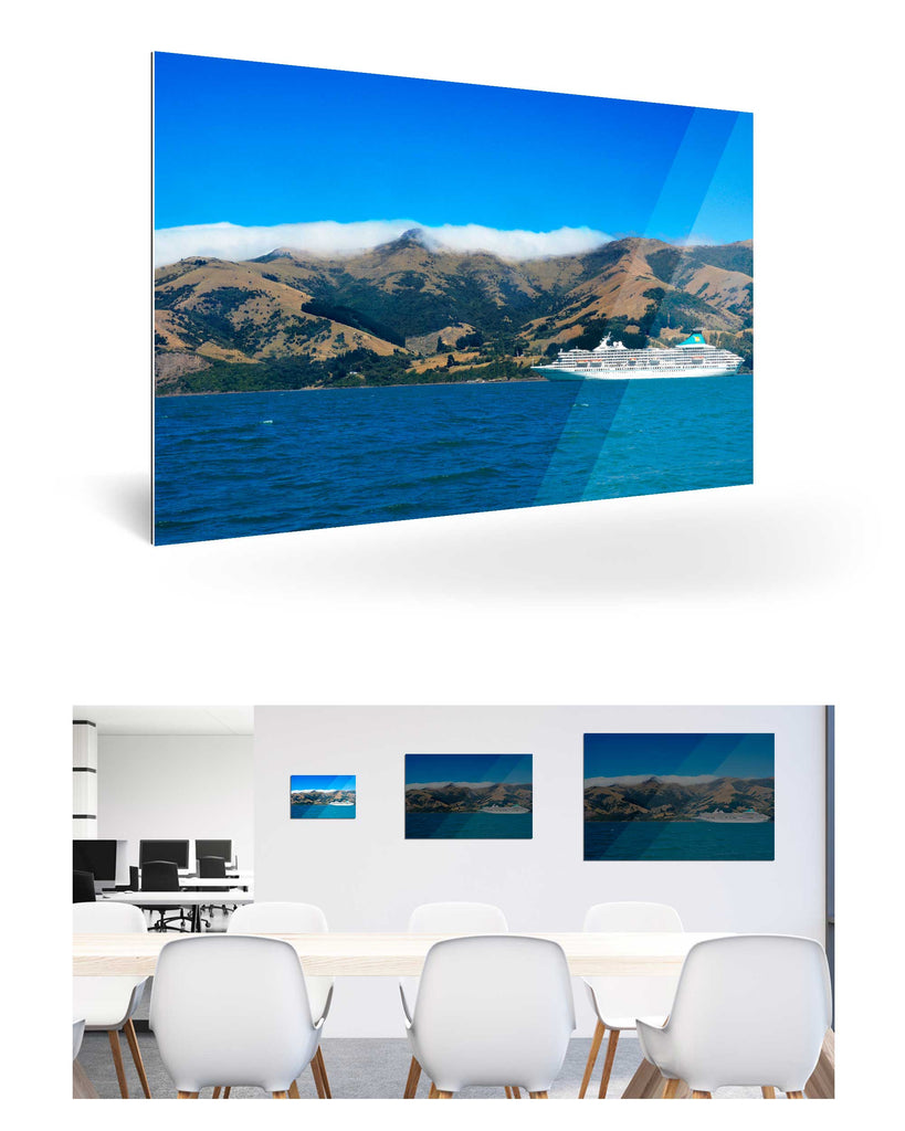 Akaroa, Neuseeland mit MS Artania