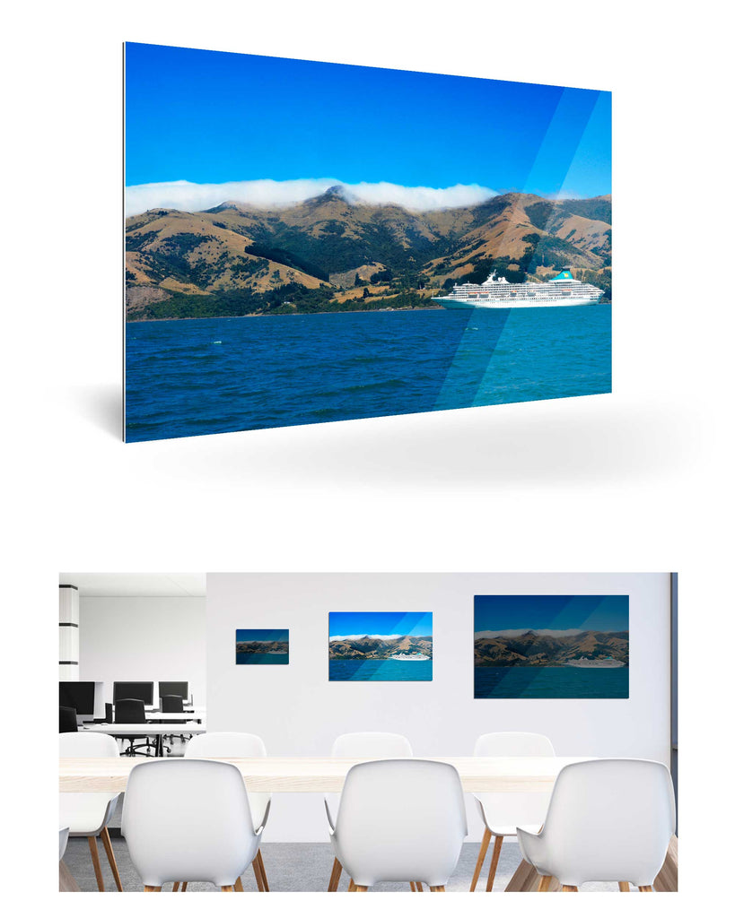 Akaroa, Neuseeland mit MS Artania