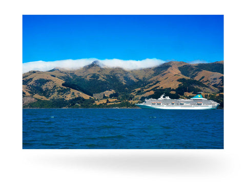 Akaroa, Neuseeland mit MS Artania