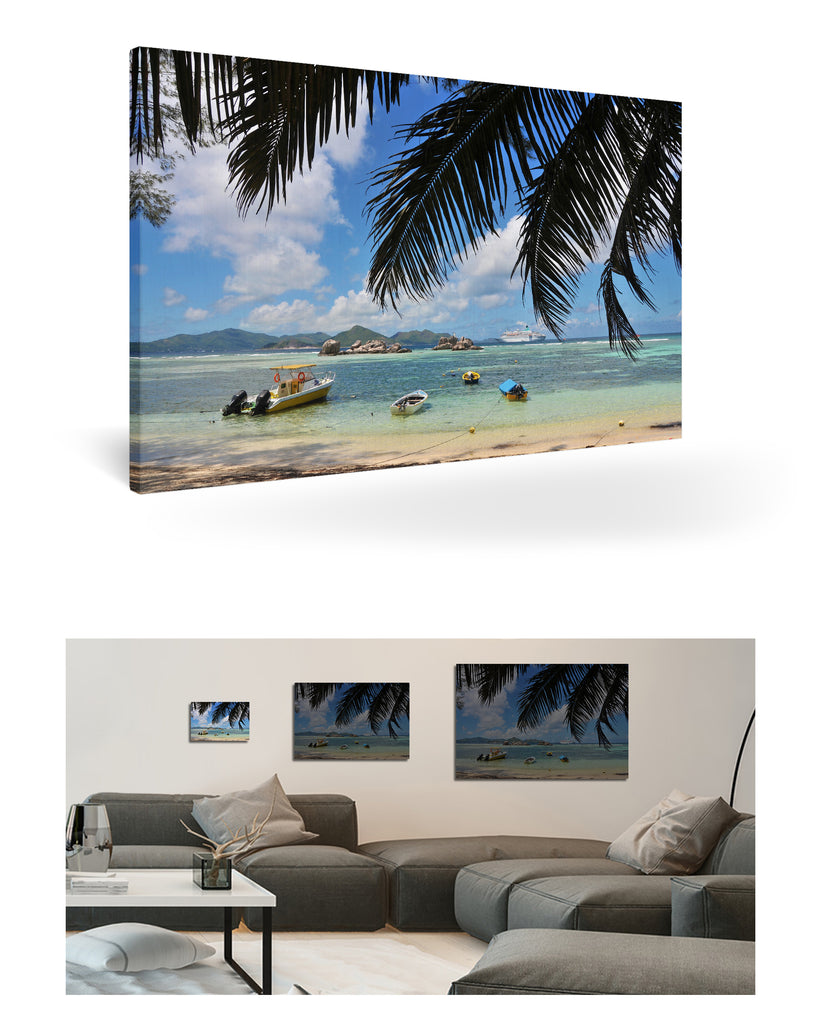 La Digue, Seychellen mit MS Albatros